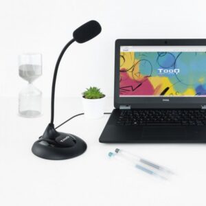 TooQ TQMM-213 micrófono Negro Micrófono para ordenador portátil