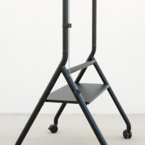 TooQ iDREAMS Soporte de Suelo con Ruedas para Pantalla 37"-86", Negro