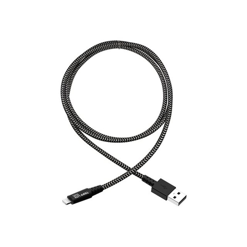 Tripp Lite M100-003-HD Cable de Sincronización y Carga USB A a Lightning para Servicio Pesado, Certificado MFi - M/M, USB 2.0, 0.91 m [3 pies] - Imagen 4