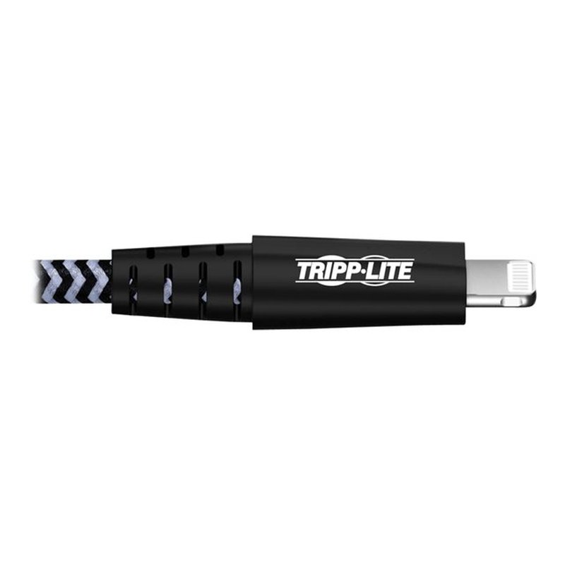 Tripp Lite M100-003-HD Cable de Sincronización y Carga USB A a Lightning para Servicio Pesado, Certificado MFi - M/M, USB 2.0, 0.91 m [3 pies] - Imagen 6