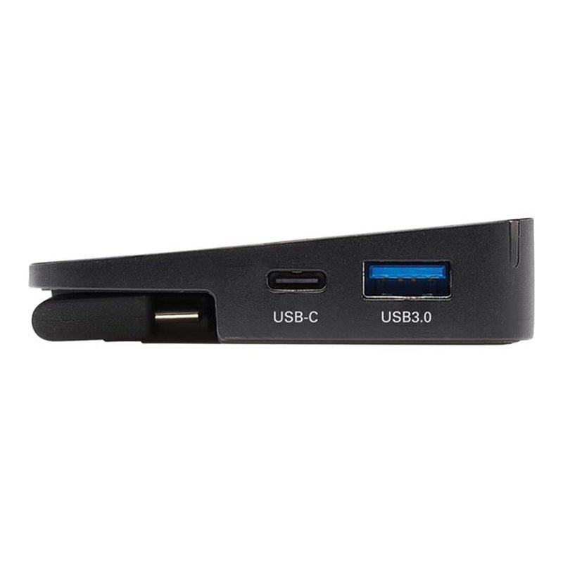 Tripp Lite U442-DOCK7D-B Estación de Conexión USB C, Pantalla Triple - 4K HDMI y DP, VGA, USB 3.2 Gen 1, Hub USB A y USB C, GbE, Carga PD de 100W, Negro - Imagen 11
