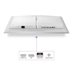 Reacondicionado | Philips Evnia 8000 27M2N8500/00 pantalla para PC 67,3 cm (26.5") 2560 x 1440 Pixeles Quad HD QD-OLED Blanco