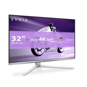 Philips Evnia 8000 32M2N8900/00 pantalla para PC 80 cm (31.5") 3840 x 2160 Pixeles 4K Ultra HD QD-OLED Blanco Philips Evnia 8000 32M2N8900/00 pantalla para PC 80 cm (31.5") 3840 x 2160 Pixeles 4K Ultra HD QD-OLED Blanco