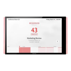 10.1" Room Scheduling TouchScreen LB BK