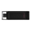 Kingston Technology DataTraveler 70 unidad flash USB 256 GB USB Tipo C 3.2 Gen 1 (3.1 Gen 1) Negro Kingston Technology DataTraveler 70 unidad flash USB 256 GB USB Tipo C 3.2 Gen 1 (3.1 Gen 1) Negro