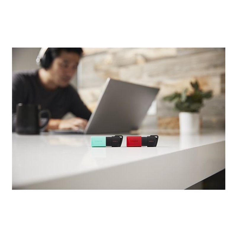 Kingston Technology DataTraveler Exodia M unidad flash USB 256 GB USB tipo A 3.2 Gen 1 (3.1 Gen 1) Negro, Turquesa Kingston Technology DataTraveler Exodia M unidad flash USB 256 GB USB tipo A 3.2 Gen 1 (3.1 Gen 1) Negro, Turquesa - Imagen 6