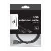 CABLE USB GEMBIRD DE EXTENSION MACHO-HEMBRA 0.75M CABLE USB GEMBIRD DE EXTENSION MACHO-HEMBRA 0.75M