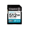 Kingston Technology 512GB SDXC Canvas Go Plus Gen4 200MB/s C10 UHS-I U3 V30 Kingston Technology 512GB SDXC Canvas Go Plus Gen4 200MB/s C10 UHS-I U3 V30
