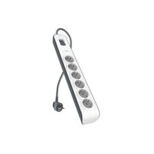 6-outlet Surge Protection Strip with 2M