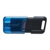 Kingston Technology DataTraveler 80 M unidad flash USB 64 GB USB Tipo C 3.2 Gen 1 (3.1 Gen 1) Negro, Azul