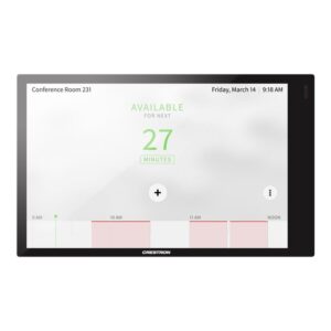 7" Room Scheduling TouchScreen BK