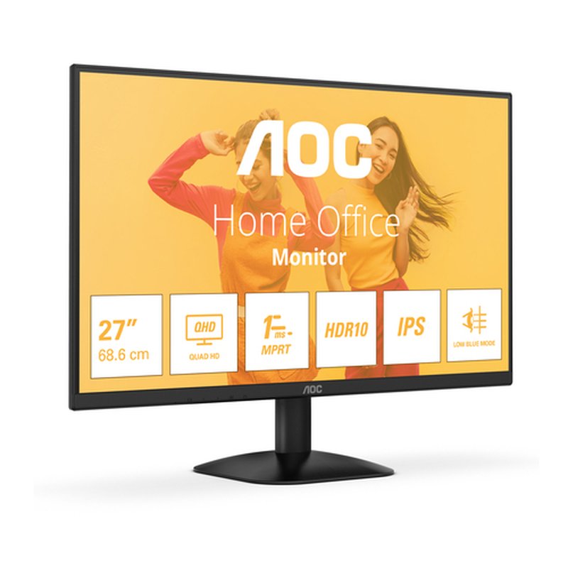AOC B3 Q27B35E pantalla para PC 68,6 cm (27") 2560 x 1440 Pixeles Quad HD LED Negro - Imagen 2