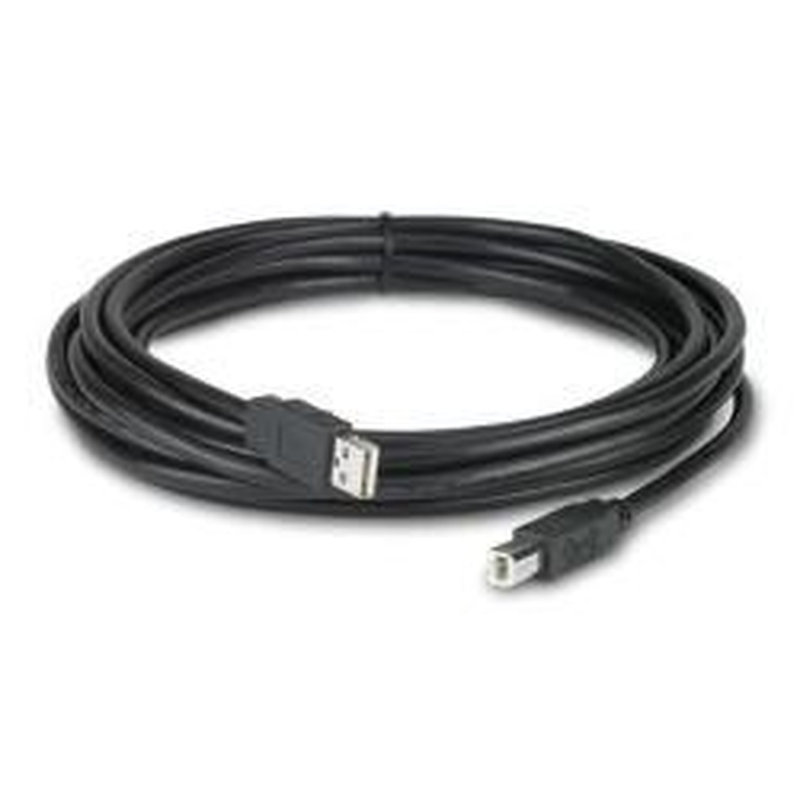APC NetBotz USB Latching Cable, LSZH, 5m cable USB 5,00 m USB A USB B Negro