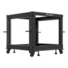 ARMARIO LANBERG ABIERTO RACK 19" 9U 600X600 AJUSTABLE HASTA 1100 NEGRO