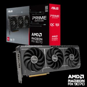 ASUS Prime -RX9070-O16G-EVO AMD Radeon RX 9070 16 GB GDDR6