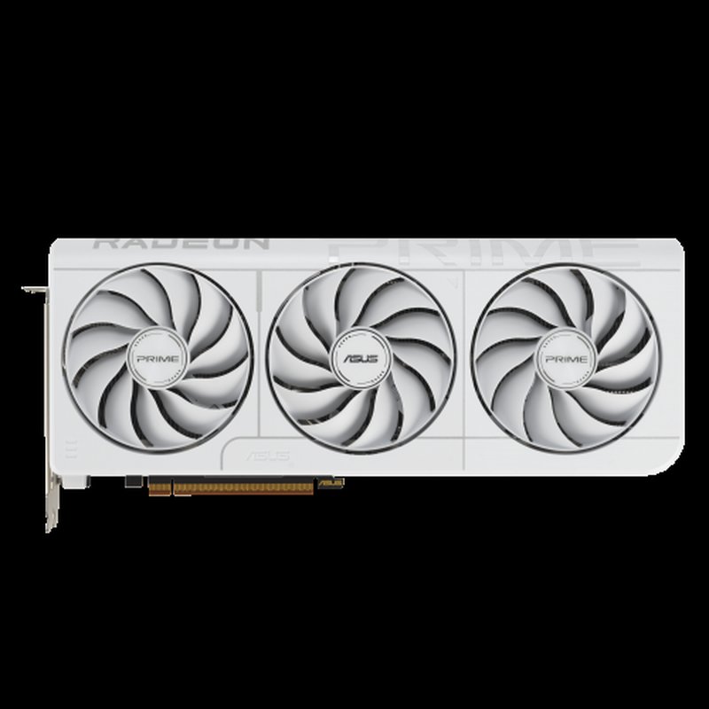 ASUS Prime -RX9070XT-O16G-WHITE AMD Radeon RX 9070 XT 16 GB GDDR6