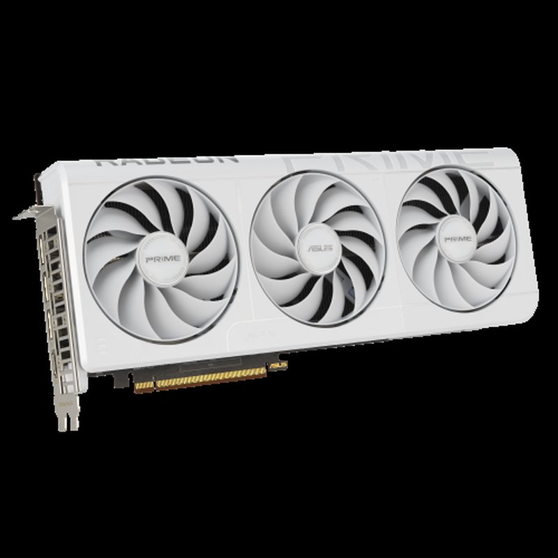 ASUS Prime -RX9070XT-O16G-WHITE AMD Radeon RX 9070 XT 16 GB GDDR6 - Imagen 3