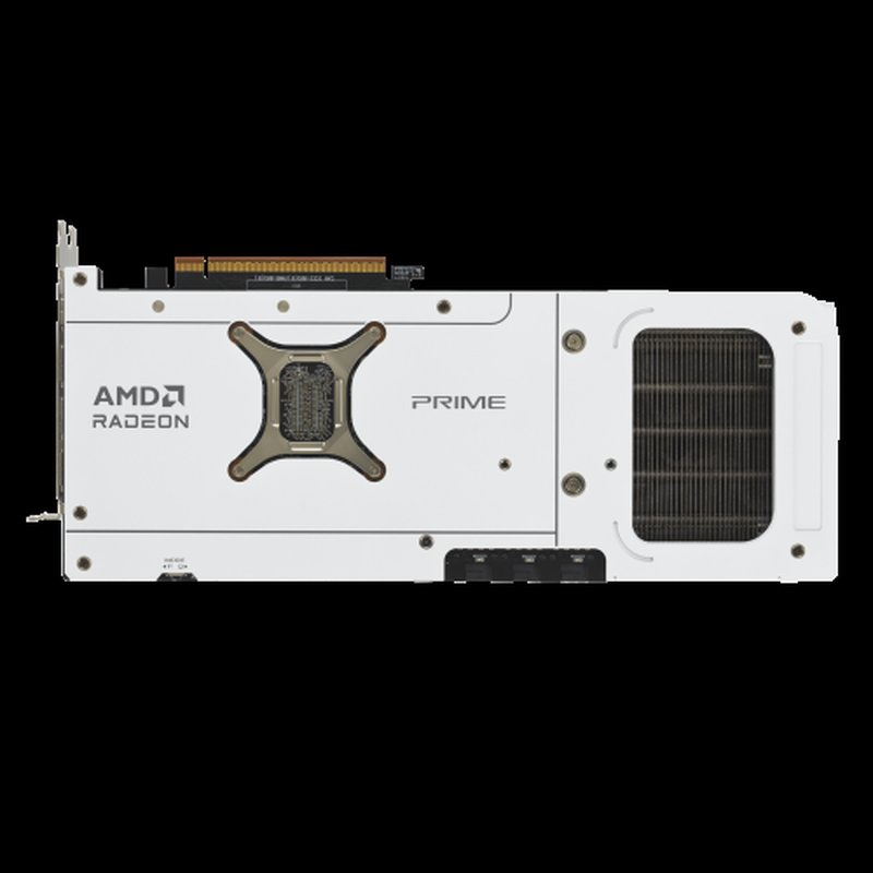 ASUS Prime -RX9070XT-O16G-WHITE AMD Radeon RX 9070 XT 16 GB GDDR6 - Imagen 9