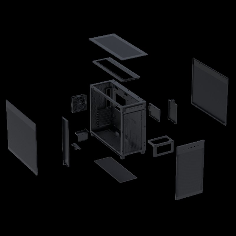 ASUS Prime AP303 Mesh Midi Tower Negro ASUS Prime AP303 Mesh Midi Tower Negro - Imagen 14