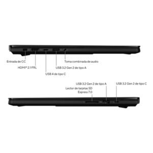 ASUS ProArt P16 OLED H7606WV-ME019W Copilot+ PC - Ordenador Portátil 16" WQUXGA (AMD Ryzen AI 9 HX 370, 32GB RAM, 100GB SSD, NVIDIA RTX 4060 8GB, Windows 11 Home) Negro Nano - Teclado QWERTY español ASUS ProArt P16 OLED H7606WV-ME019W Copilot+ PC - Ordenador Portátil 16" WQUXGA (AMD Ryzen AI 9 HX 370, 32GB RAM, 100GB SSD, NVIDIA RTX 4060 8GB, Windows 11 Home) Negro Nano - Teclado QWERTY español