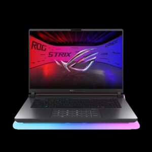 ASUS ROG Strix G16 G615JPR-S5003 - Ordenador Portátil Gaming de 16" WQXGA 240Hz (Intel Core i7-14650HX, 32GB RAM, 1TB SSD, NVIDIA RTX 5070 8GB, Sin Sistema Operativo) Gris Eclipse - Teclado QWERTY español