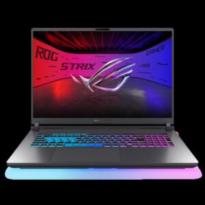 ASUS ROG Strix G18 G815JMR-S8001 - Ordenador Portátil Gaming de 18" WUXGA 144Hz (Intel Core i7-14650HX, 32GB RAM, 1TB SSD, NVIDIA RTX 5060 8GB, Sin Sistema Operativo) Gris Eclipse - Teclado QWERTY español