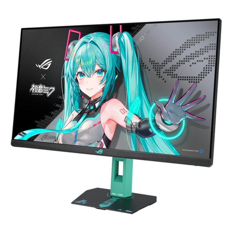ASUS ROG Strix XG27ACMEG-G Hatsune Miku Edition pantalla para PC 68,6 cm (27") 2560 x 1440 Pixeles Wide Quad HD LCD Multicolor - Imagen 3