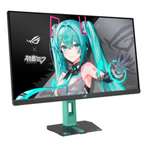ASUS ROG Strix XG27ACMEG-G Hatsune Miku Edition pantalla para PC 68,6 cm (27") 2560 x 1440 Pixeles Wide Quad HD LCD Multicolor