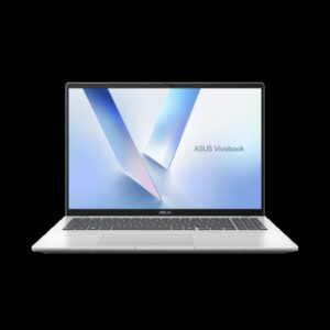 ASUS Vivobook 16 M1607KA-MB114W Copilot+ PC - Ordenador Portátil " WUXGA (AMD Ryzen AI 7 350, 16GB RAM, 512GB SSD, Radeon 860M, Windows 11 Home) Plata Fría - Teclado QWERTY español
