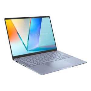 ASUS Vivobook S 14 OLED OLED S5406SA-PP013W Copilot+ PC - Ordenador Portátil 14" 3K 120Hz (Intel Core Ultra 7 258V, 32GB RAM, 1TB SSD, Arc Graphics 140V, Windows 11 Home) Azul Neblina - Teclado QWERTY español ASUS Vivobook S 14 OLED OLED S5406SA-PP013W Copilot+ PC - Ordenador Portátil 14" 3K 120Hz (Intel Core Ultra 7 258V, 32GB RAM, 1TB SSD, Arc Graphics 140V, Windows 11 Home) Azul Neblina - Teclado QWERTY español