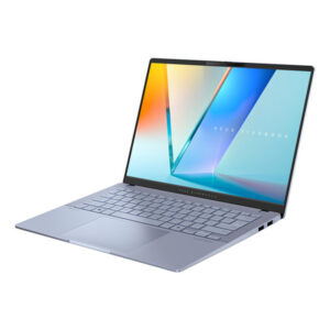 ASUS Vivobook S 14 OLED OLED S5406SA-PP013W Copilot+ PC - Ordenador Portátil 14" 3K 120Hz (Intel Core Ultra 7 258V, 32GB RAM, 1TB SSD, Arc Graphics 140V, Windows 11 Home) Azul Neblina - Teclado QWERTY español ASUS Vivobook S 14 OLED OLED S5406SA-PP013W Copilot+ PC - Ordenador Portátil 14" 3K 120Hz (Intel Core Ultra 7 258V, 32GB RAM, 1TB SSD, Arc Graphics 140V, Windows 11 Home) Azul Neblina - Teclado QWERTY español