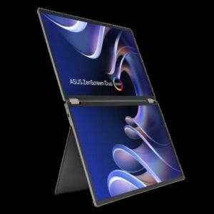 ASUS ZenScreen Duo OLED MQ149CD pantalla para PC 35,6 cm (14") 1920 x 1200 Pixeles WUXGA Plata