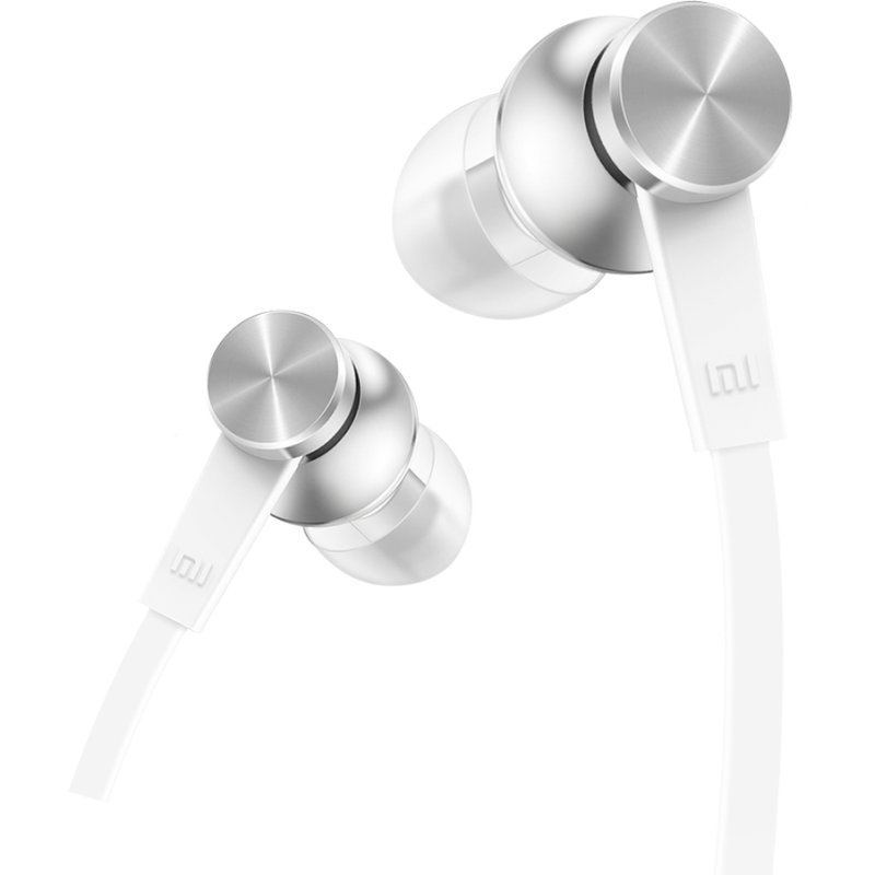AURICULARES XIAOMI MI BASIC PLATA MICROFONO ALAMBRICOS AURICULARES XIAOMI MI BASIC PLATA MICROFONO ALAMBRICOS