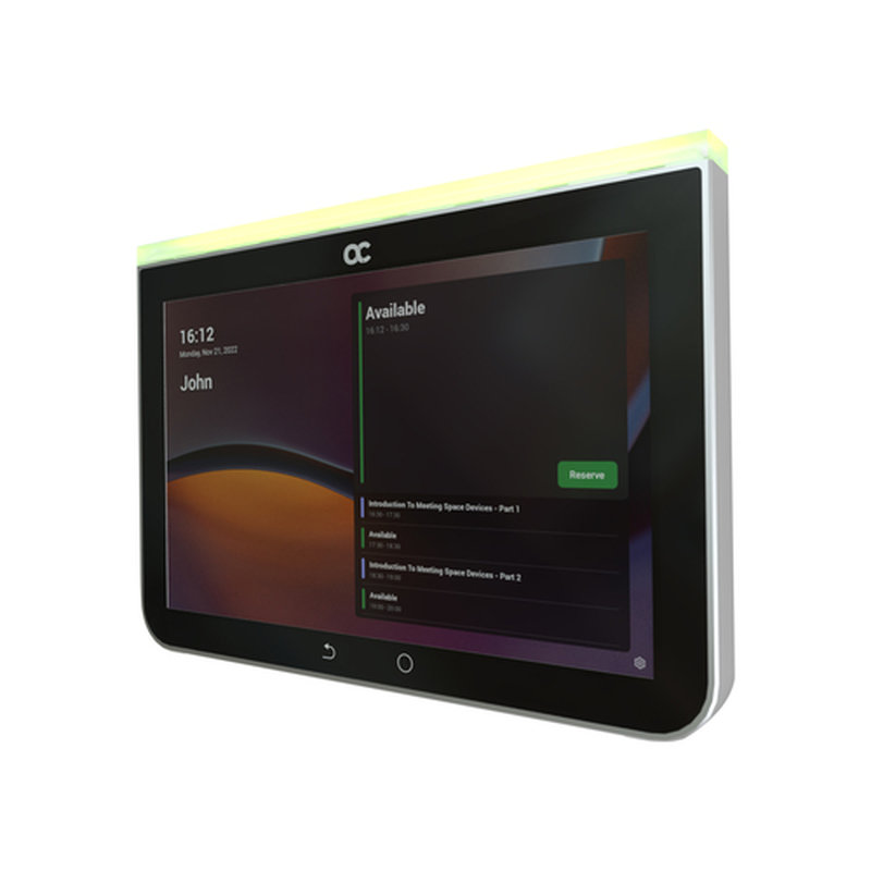 AudioCodes RX PANEL Touch Scheduler for Microsoft T Sistema de gestión de servicio de vídeoconferencia Negro AudioCodes RX PANEL Touch Scheduler for Microsoft T Sistema de gestión de servicio de vídeoconferencia Negro
