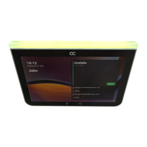 AudioCodes RX PANEL Touch Scheduler for Microsoft T Sistema de gestión de servicio de vídeoconferencia Negro AudioCodes RX PANEL Touch Scheduler for Microsoft T Sistema de gestión de servicio de vídeoconferencia Negro