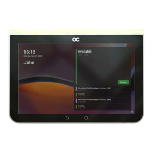 AudioCodes RX PANEL Touch Scheduler for Microsoft T Sistema de gestión de servicio de vídeoconferencia Negro AudioCodes RX PANEL Touch Scheduler for Microsoft T Sistema de gestión de servicio de vídeoconferencia Negro