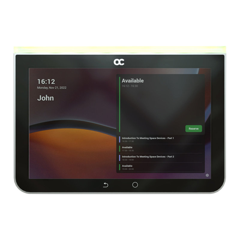 AudioCodes RX PANEL Touch Scheduler for Microsoft T Sistema de gestión de servicio de vídeoconferencia Negro AudioCodes RX PANEL Touch Scheduler for Microsoft T Sistema de gestión de servicio de vídeoconferencia Negro - Imagen 4