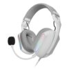 Auriculares Mars Gaming Mhpro Argb Blanco