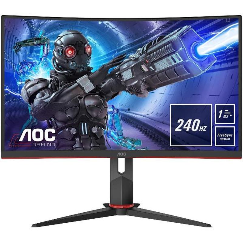 AOC G2 C32G2ZE/BK pantalla para PC 80 cm (31.5") 1920 x 1080 Pixeles Full HD LED Negro, Rojo AOC G2 C32G2ZE/BK pantalla para PC 80 cm (31.5") 1920 x 1080 Pixeles Full HD LED Negro, Rojo