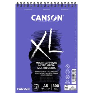 BLOC DIBUJO ACUARELA CANSON XL M