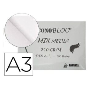 BLOC DIBUJO MULTITECNICAS MICHEL