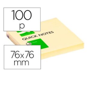 BLOC NOTAS ADHS Q-CONNECT 76X76 | PACK 12 UNIDADES