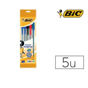 BOLIGRAFO BIC CRISTAL NEGRO UNID | PACK 50 UNIDADES
