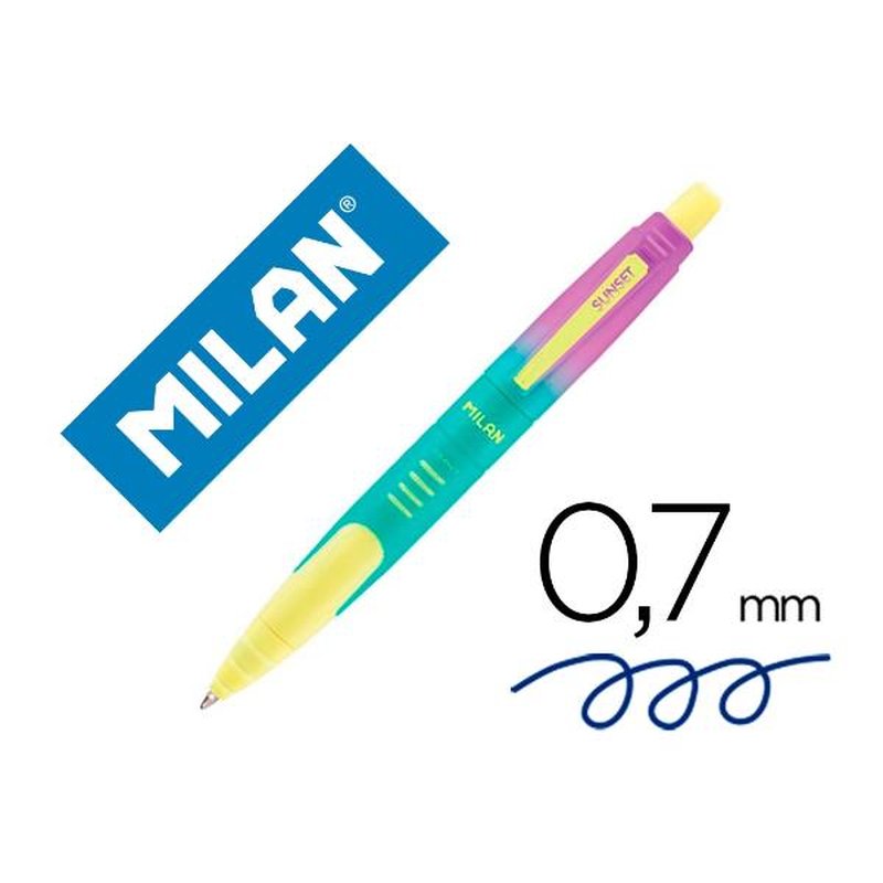 BOLIGRAFO MILAN COMPACT SUNSET R | PACK 20 UNIDADES BOLIGRAFO MILAN COMPACT SUNSET R | PACK 20 UNIDADES