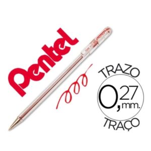 BOLIGRAFO PENTEL BK-77 C AZUL | PACK 12 UNIDADES