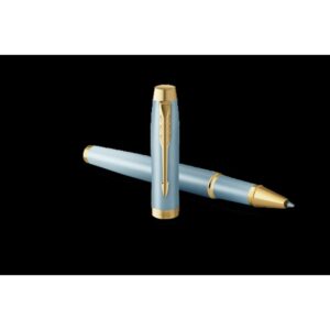 BOLIGRAFO ROLLER ACABADO VERDE PUNTA FINA + ESTUCHE REGALO PARKER 2203893