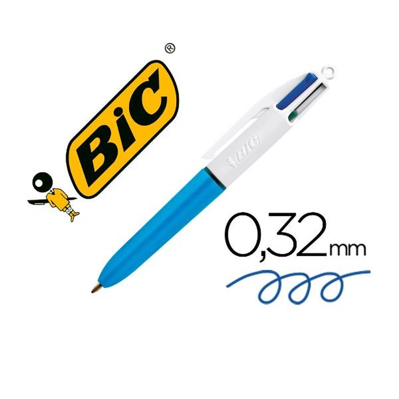 BOLI BIC CUATROMINI P MEDIA 1MM | PACK 12 UNIDADES BOLI BIC CUATROMINI P MEDIA 1MM | PACK 12 UNIDADES