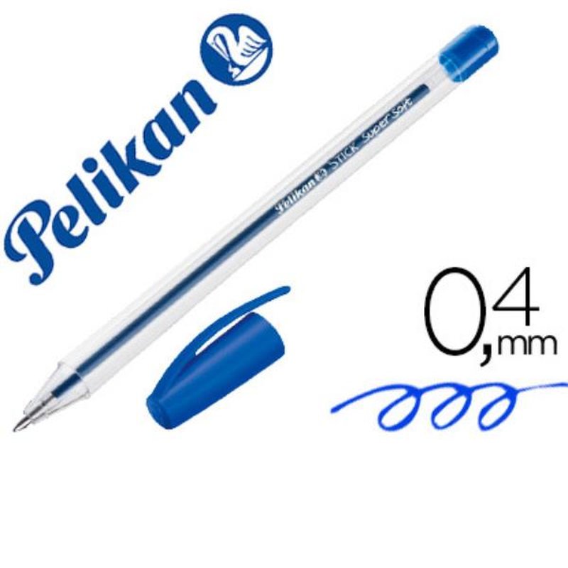 BOLI PELIKAN STICK SUPER SOFT AZ | PACK 50 UNIDADES BOLI PELIKAN STICK SUPER SOFT AZ | PACK 50 UNIDADES