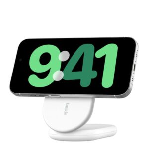 BOOSTCHARGE Qi2 15w Mag Stand White BOOSTCHARGE Qi2 15w Mag Stand White