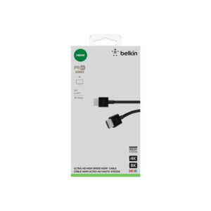Belkin AV10176BT2M-BLK cable HDMI 2 m HDMI tipo A (Estándar) Negro